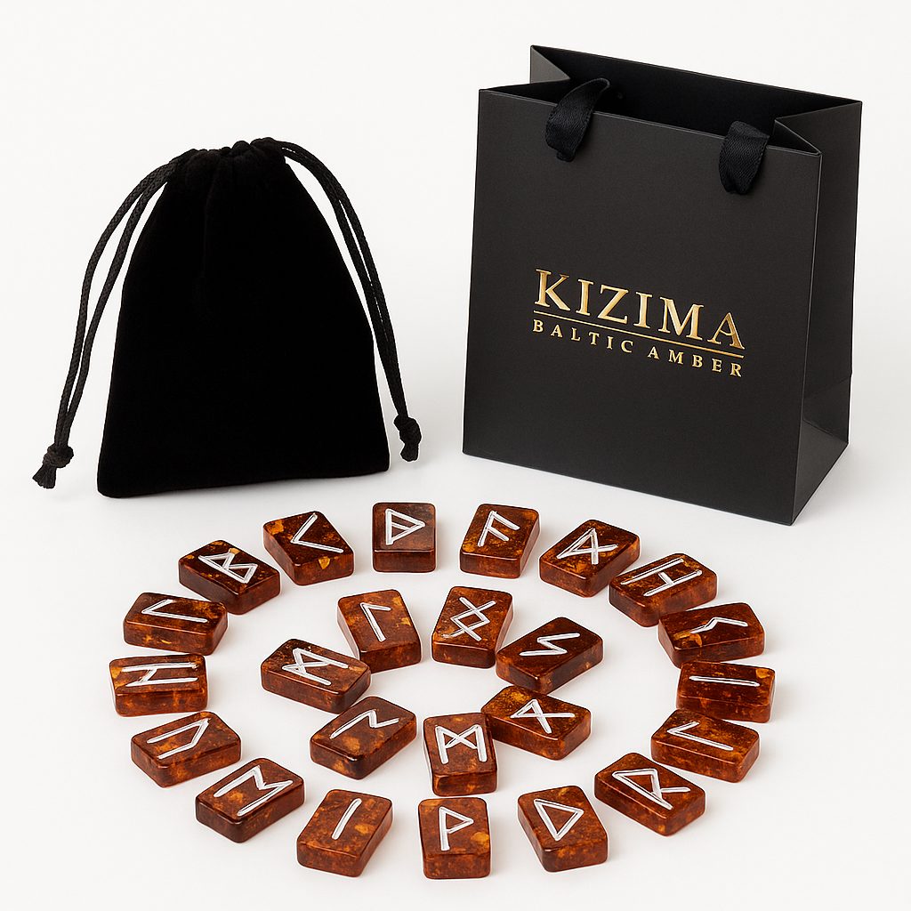 Отобранные кусочки балтийского янтаря KIZIMA® крупным планом