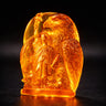 Baltic amber Eagle and Statue of Liberty figurine, America 250, handmade by KIZIMA New York