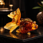 Made in USA Amber Goldfish