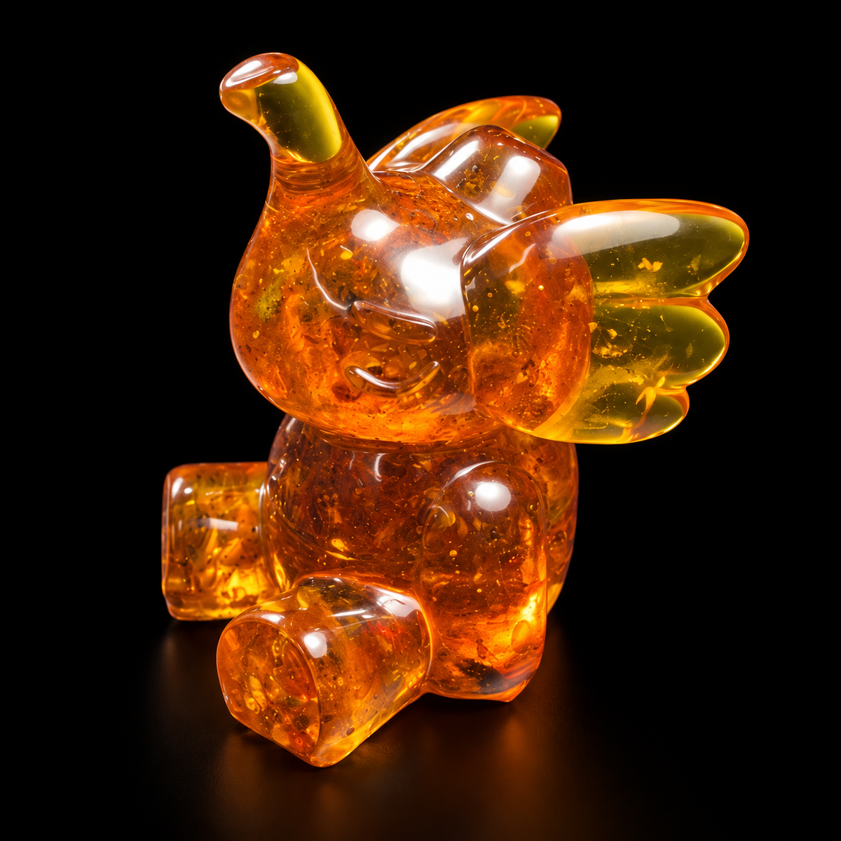 KIZIMA 11ELEPHANT11Q93-6-5-7 enlarged black background studio photo v2