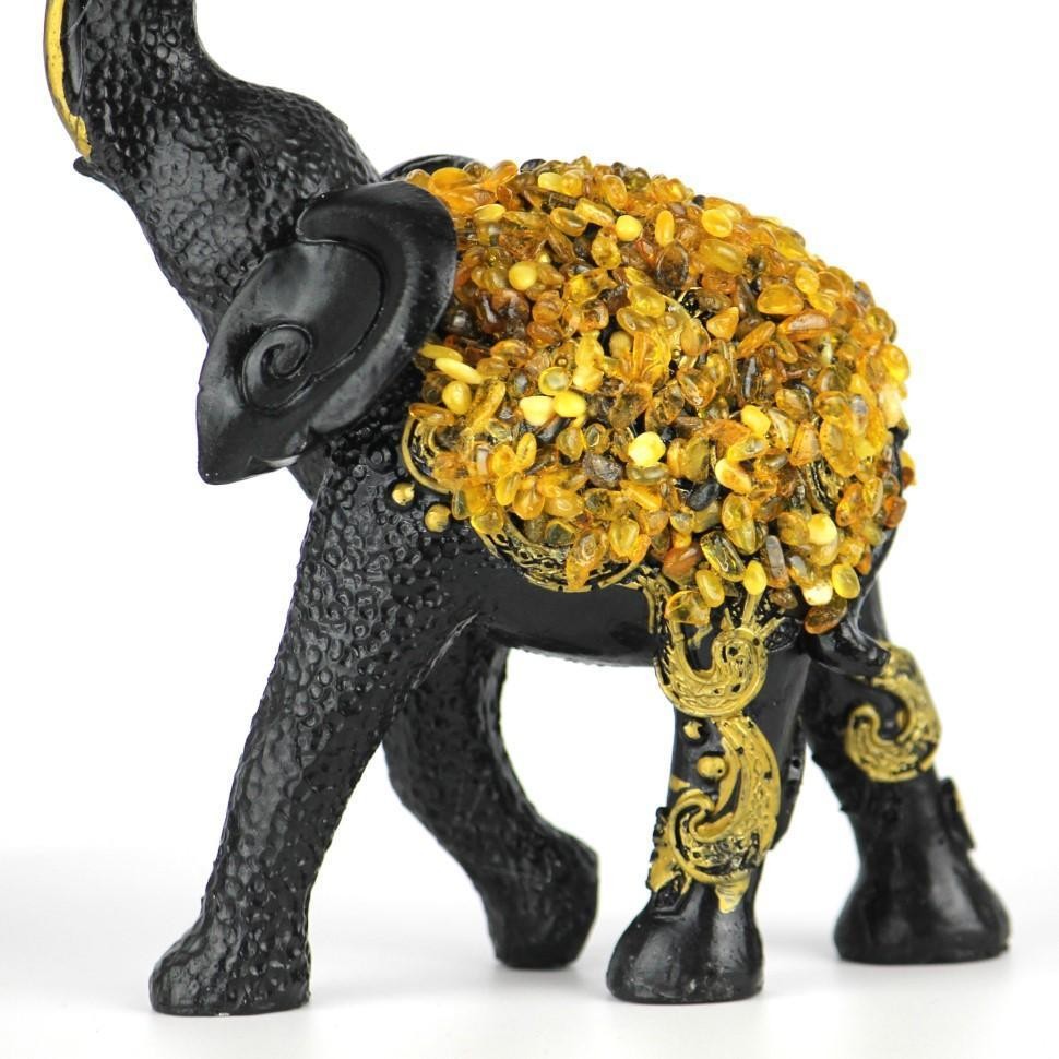 KIZIMA USA Handmade Baltic Amber Elephant Collection - Made in USA