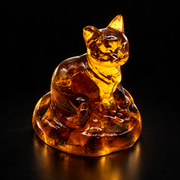 KIZIMA amber cat, black studio premium v2