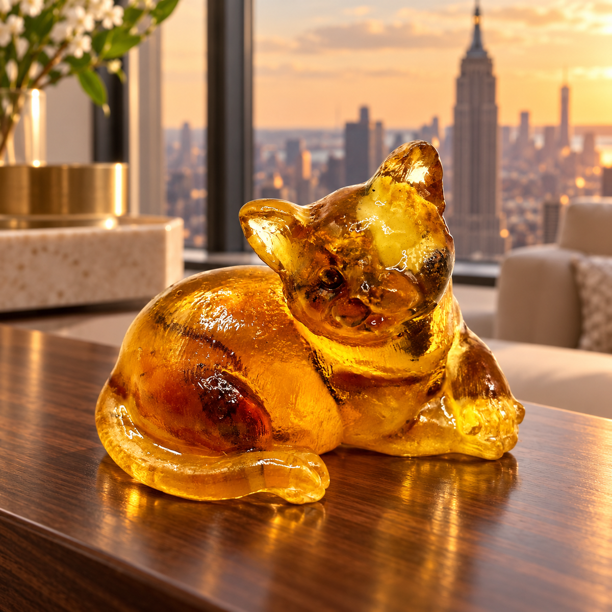 KIZIMA amber cat, interior nyc premium v2