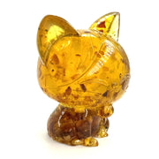 USA KIZIMA CHAT FAIT MAIN Figurine Chaton Décoration maison Ambre