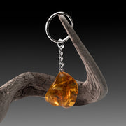 USA Handmade Amber Stone Keychain Gift For Man Car Keychain Key Ring Father's Day Gift KIZIMA