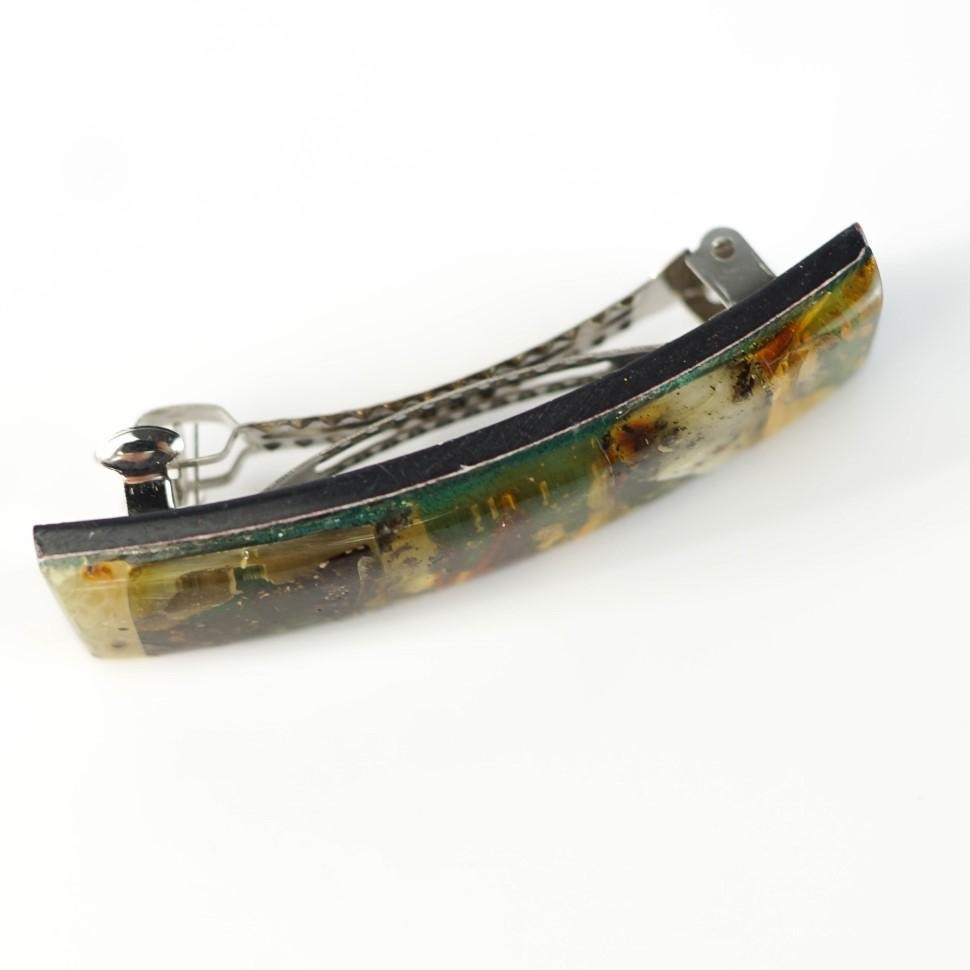 USA Handmade Hair Pin Natural Baltic Amber KIZIMA