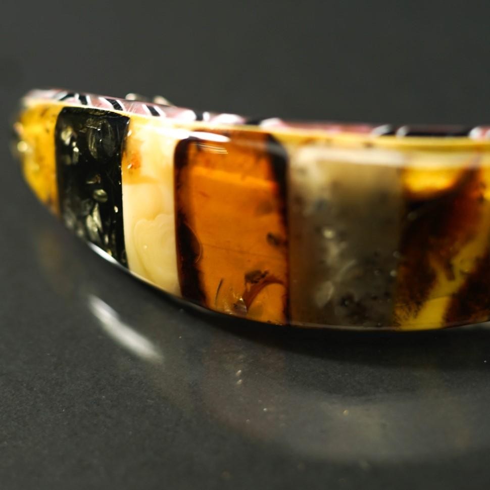 USA Handmade Hair pin Natural Baltic Amber KIZIMA