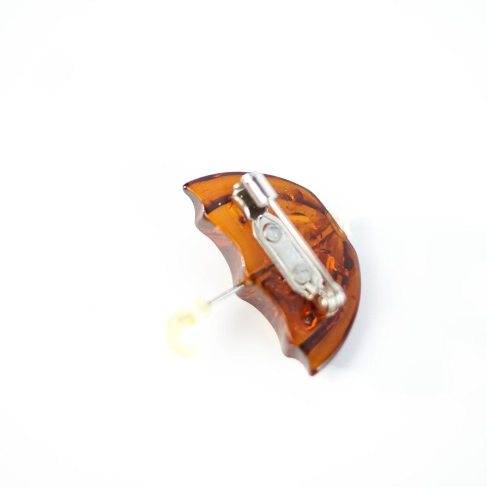 USA KIZIMA HANDMADE Amber Brooch for women Umbrella Valentine's Day Gift