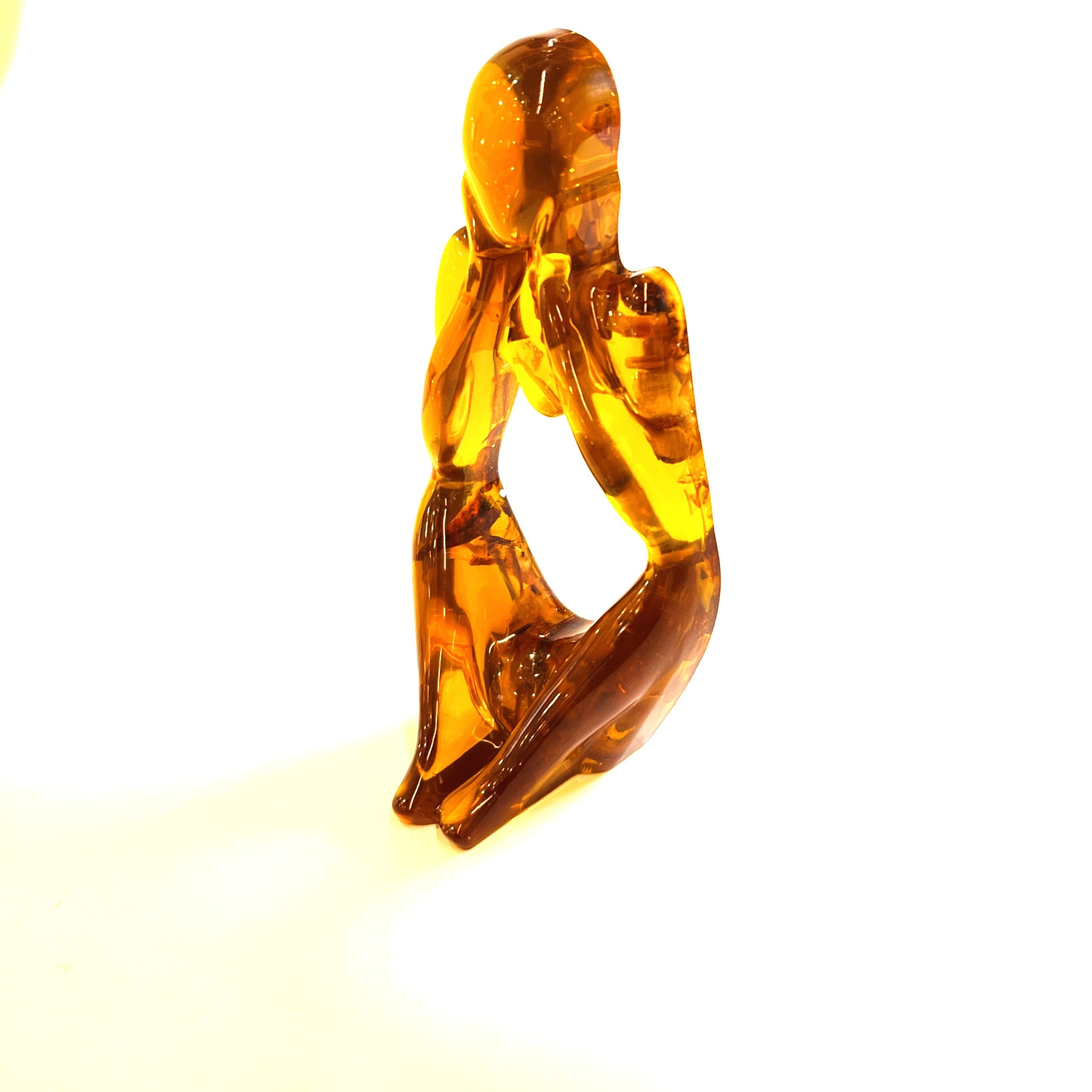 USA HANDMADE KIZIMA Figurine Girl  Amber