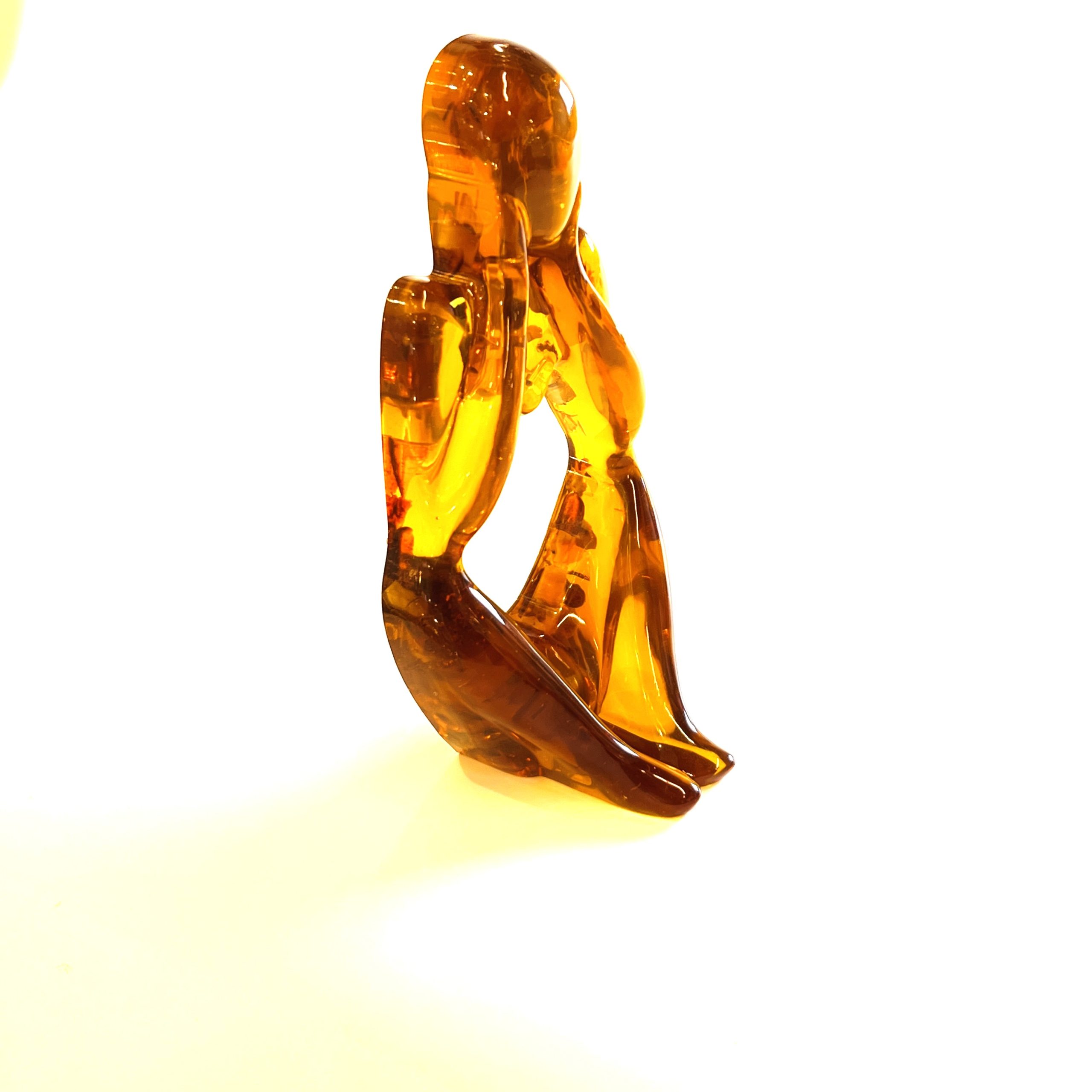 USA HANDMADE KIZIMA Figurine Girl  Amber