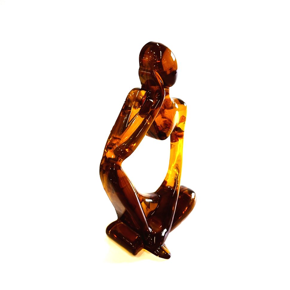 USA HANDMADE KIZIMA Figurine Girl  Amber