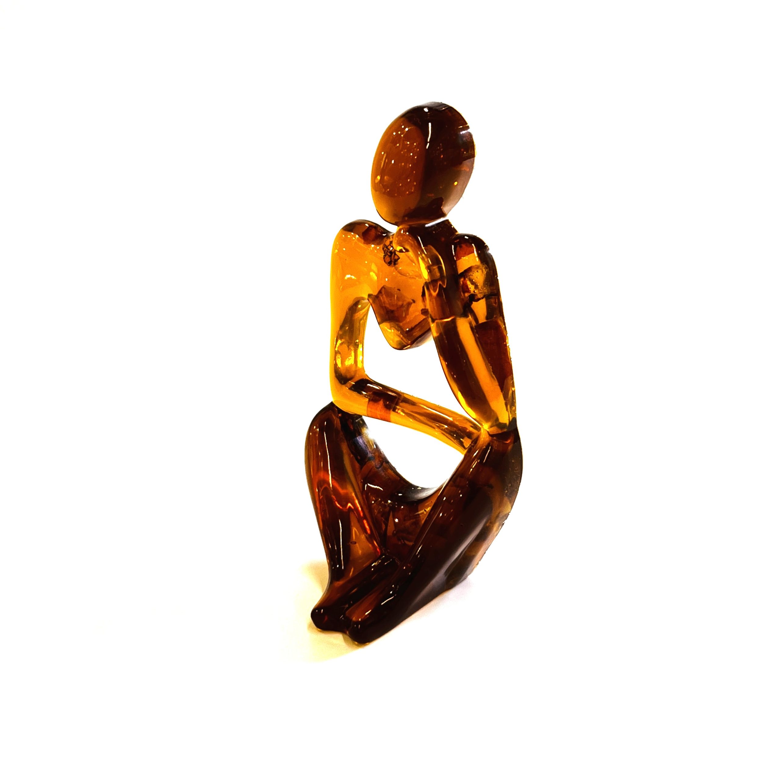 USA HANDMADE KIZIMA Figurine Girl  Amber