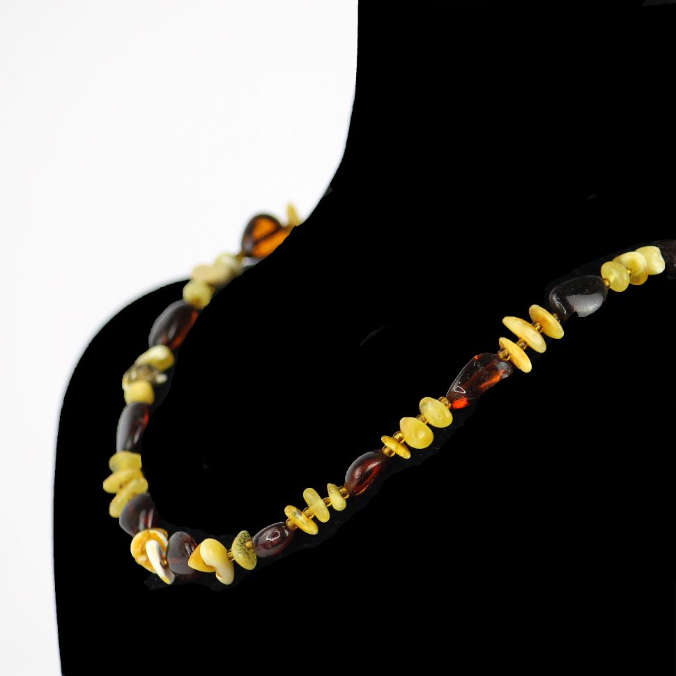 USA KIZIMA Handmade Choker - Necklace Natural Baltic amber