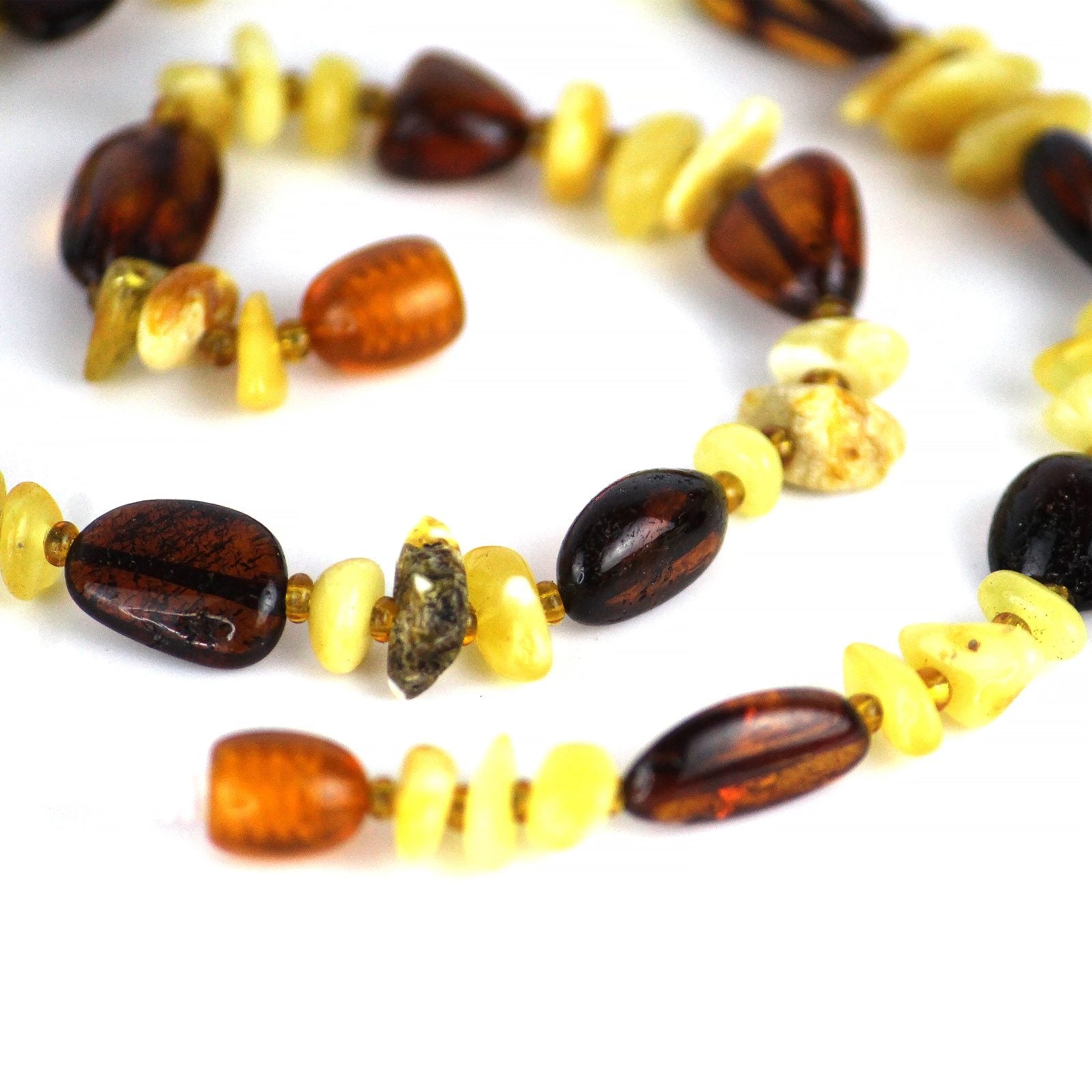 USA KIZIMA Handmade Choker - Necklace Natural Baltic amber