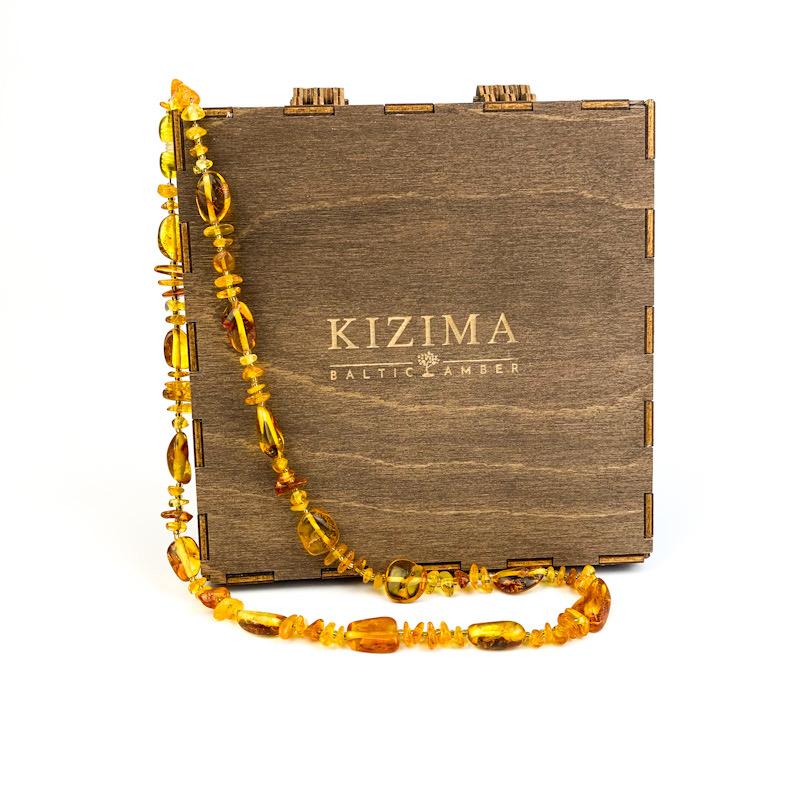 USA KIZIMA Handmade Necklace for Women Baltic amber