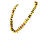 Baltic amber necklace, handmade by KIZIMA New York