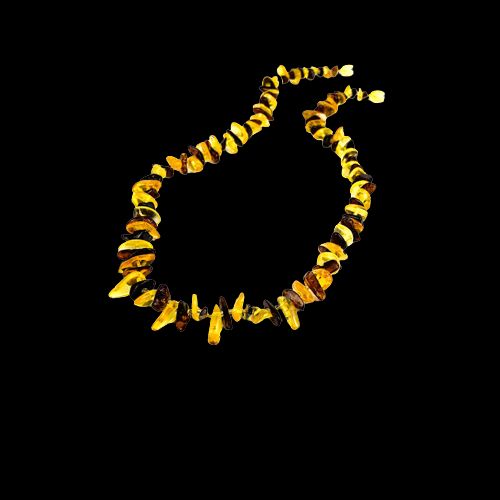 USA KIZIMA Handmade Necklace Natural Baltic Amber