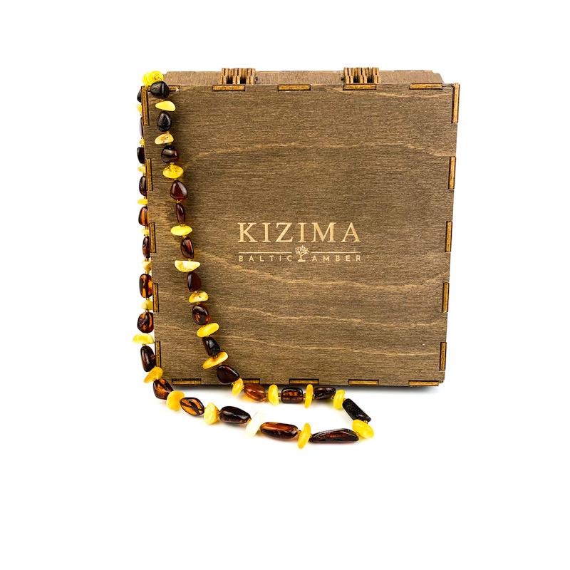 USA KIZIMA HANDMADE Necklace Baltic Amber