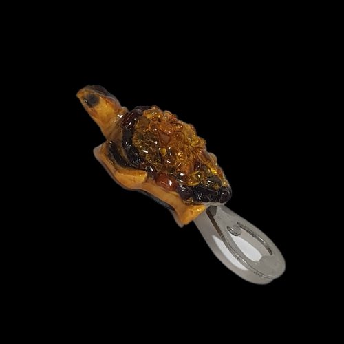 USA Magnet - Handmade Amber Bottle Opener - Accessory Gift for Men, Kitchen Decoration KIZIMA