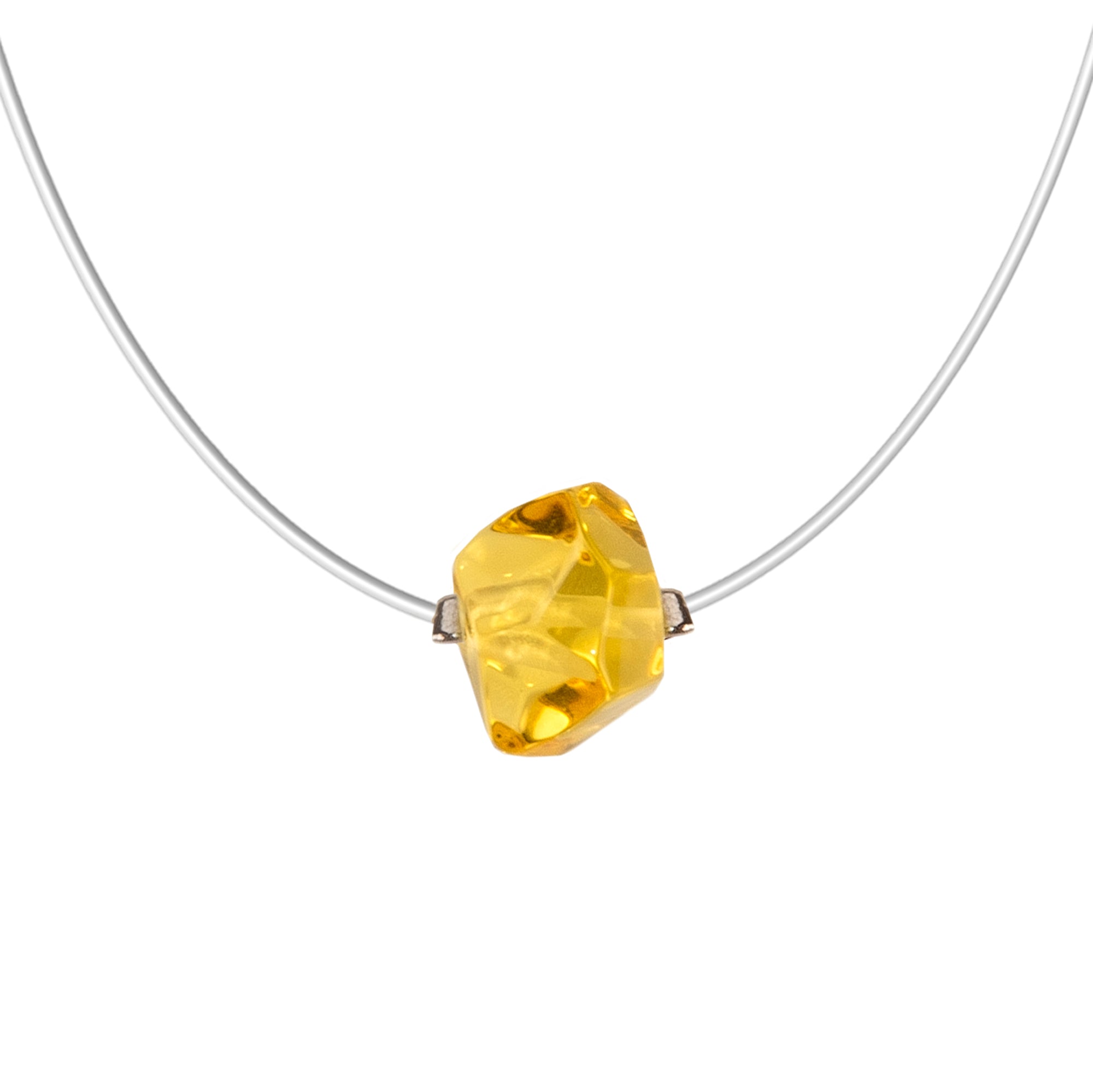 USA Handmade Choker beads from Natural Baltic Amber KIZIMA