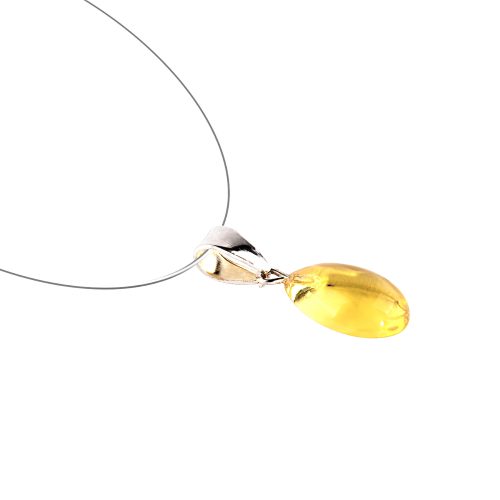 USA Choker Pendant - Drop Gift Amber Choker HANDMADE Baltic Amber Gift for Women KIZIMA