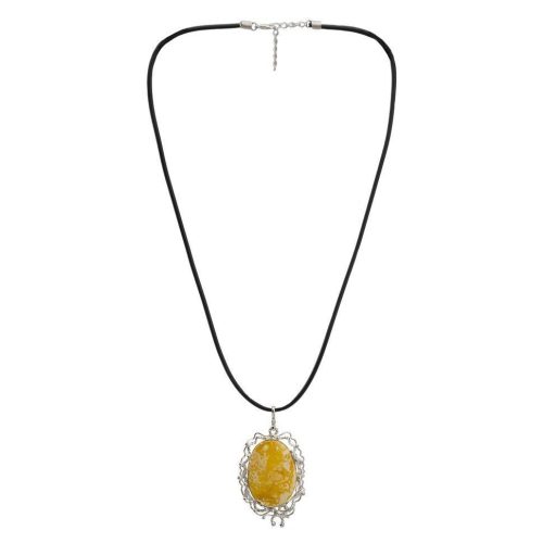 USA Handmade Vintage Pendant Natural Baltic Amber Gift KIZIMA