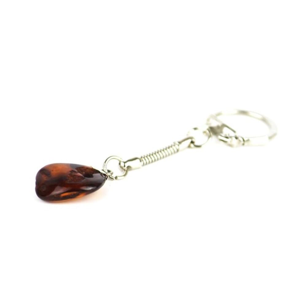 Amber Keychain Natural Baltic Amber Handmade