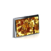 USA Handmade Unique Applied Mosaic Pocket Cardholder KIZIMA