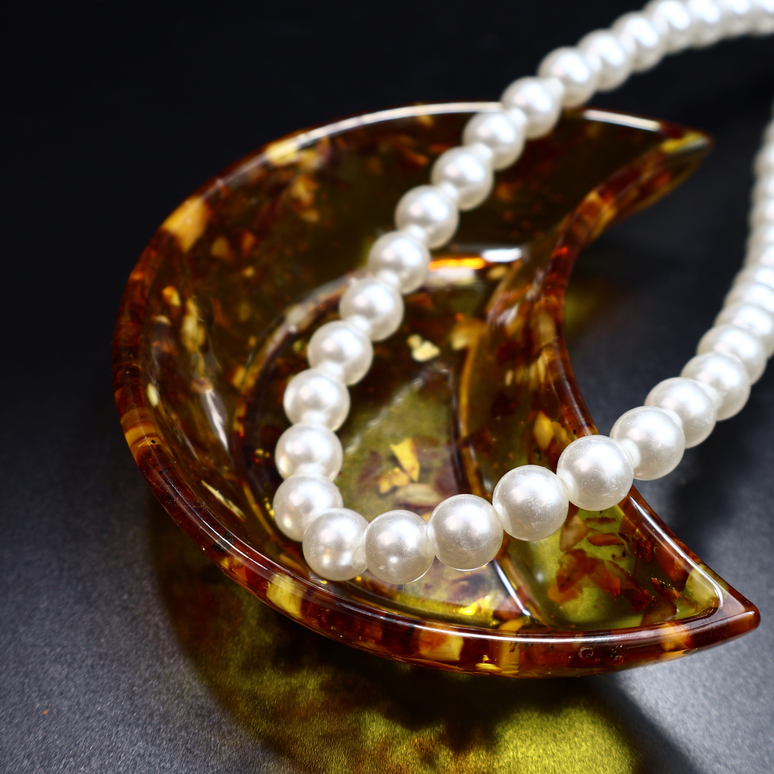 Amber Moon Desktop Organizer