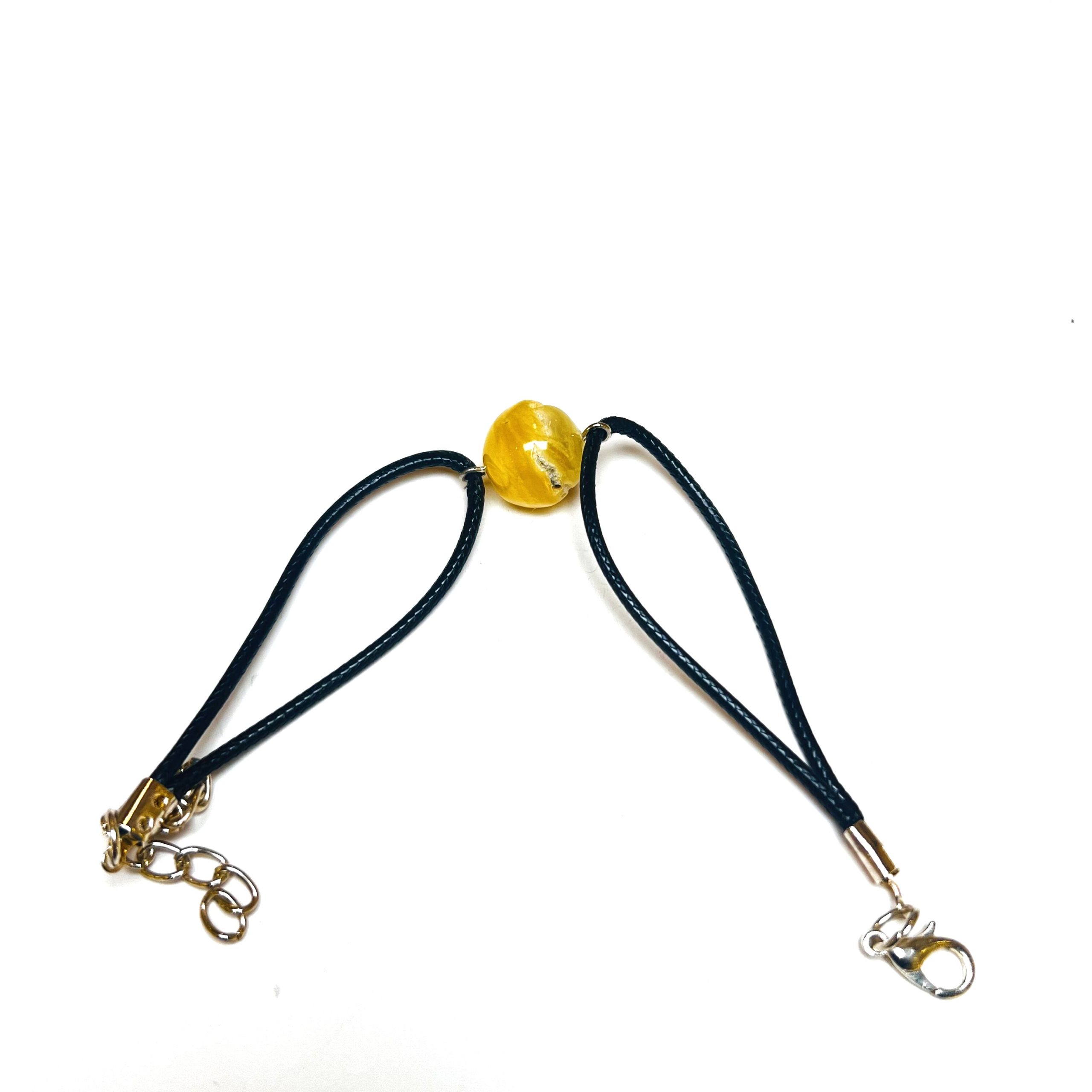 USA Adjustable size bracelet Baltic amber Handmade KIZIMA