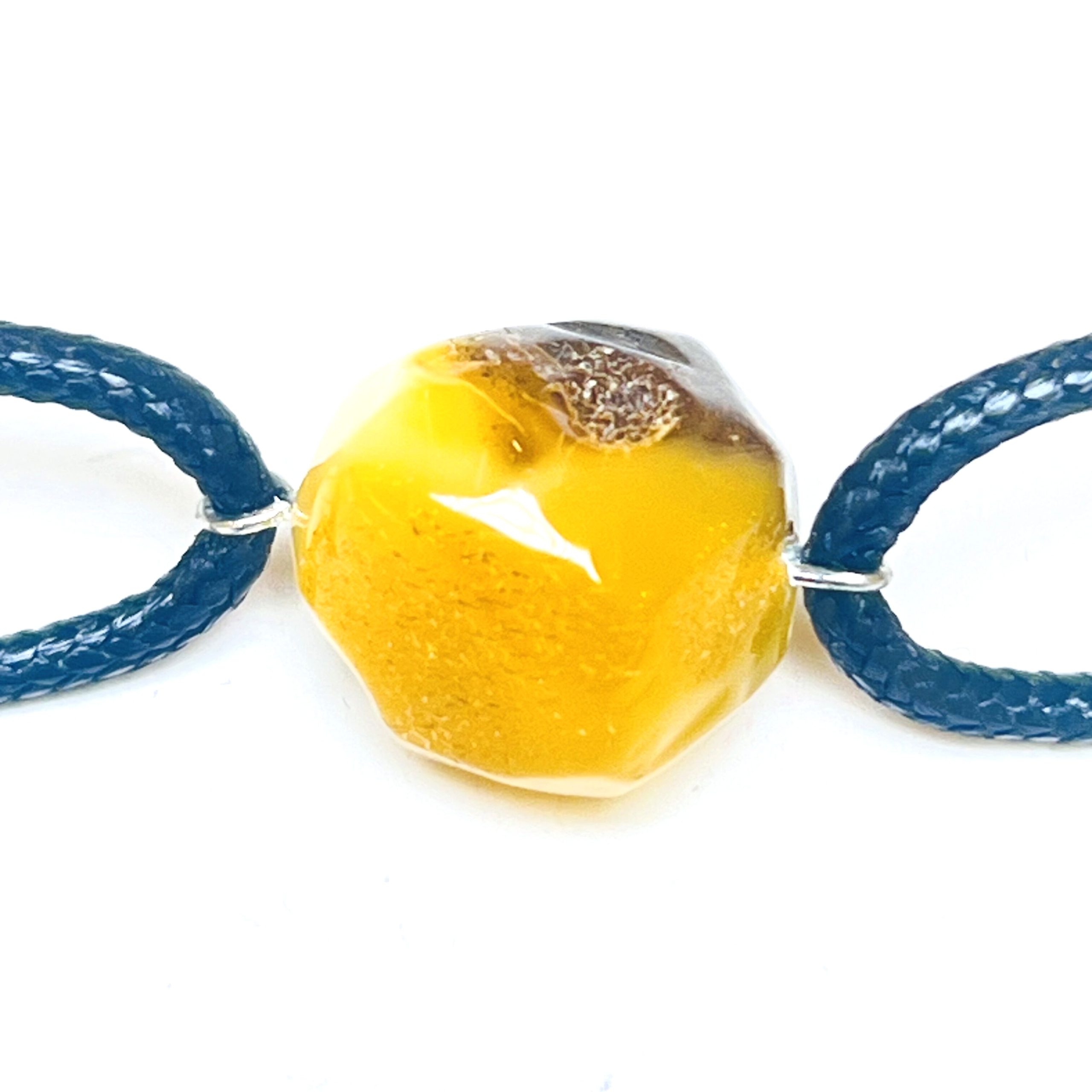 USA Adjustable size bracelet Baltic amber Handmade KIZIMA