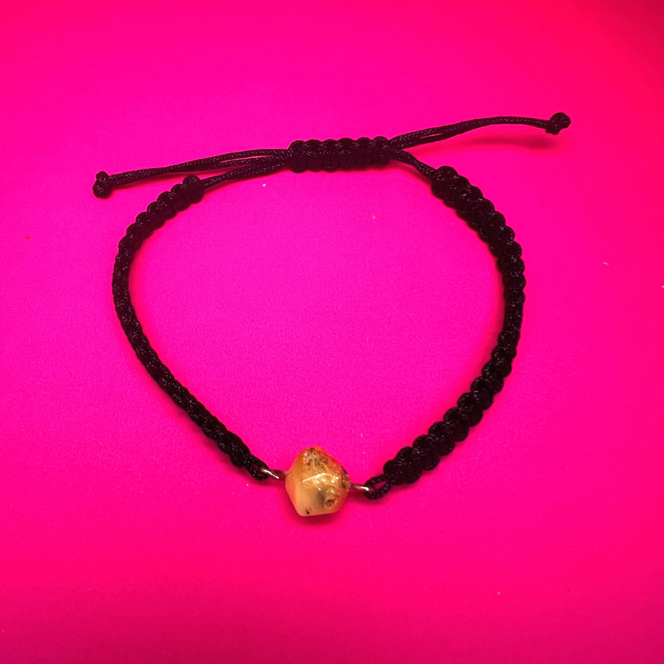 Bracelet réglable en ambre de la Baltique fait à la main USA KIZIMA