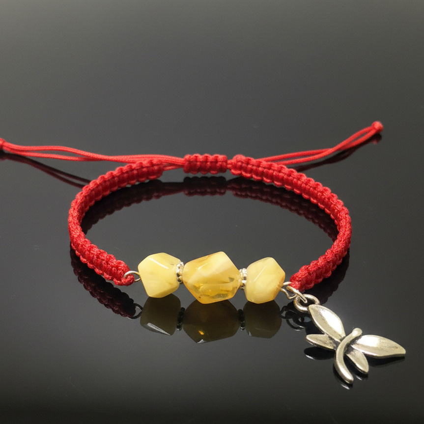 Amber Butterfly Amulet Bracelet — Made in USA | KIZIMA®