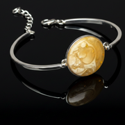 Baltic amber bracelet, Valentine's gift, by KIZIMA® — handmade in USA, additional view