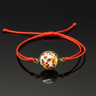 Amber Amulet Bracelet on Red Thread — Made in USA | KIZIMA®