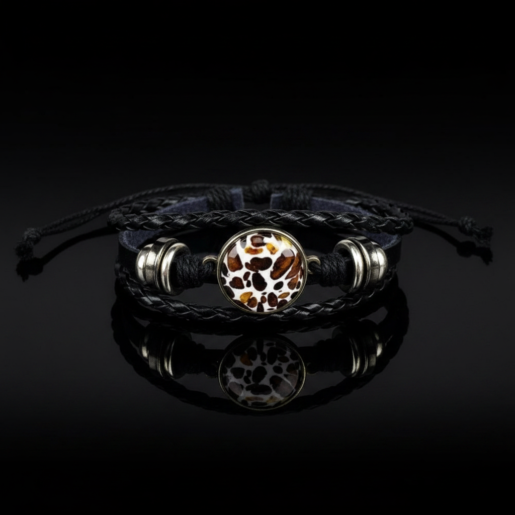 Classic natural Baltic amber bracelet by KIZIMA® — handmade in USA, additional view
