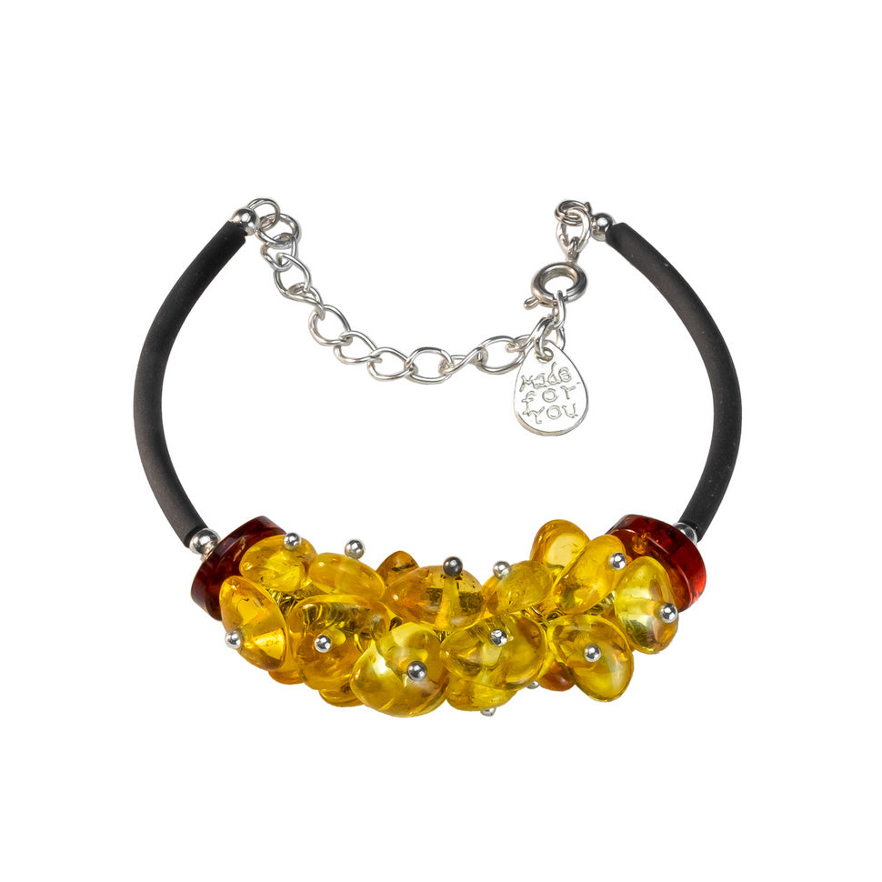 USA KIZIMA FAIT MAIN Bracelet UNO en ambre naturel de la Baltique Cadeau