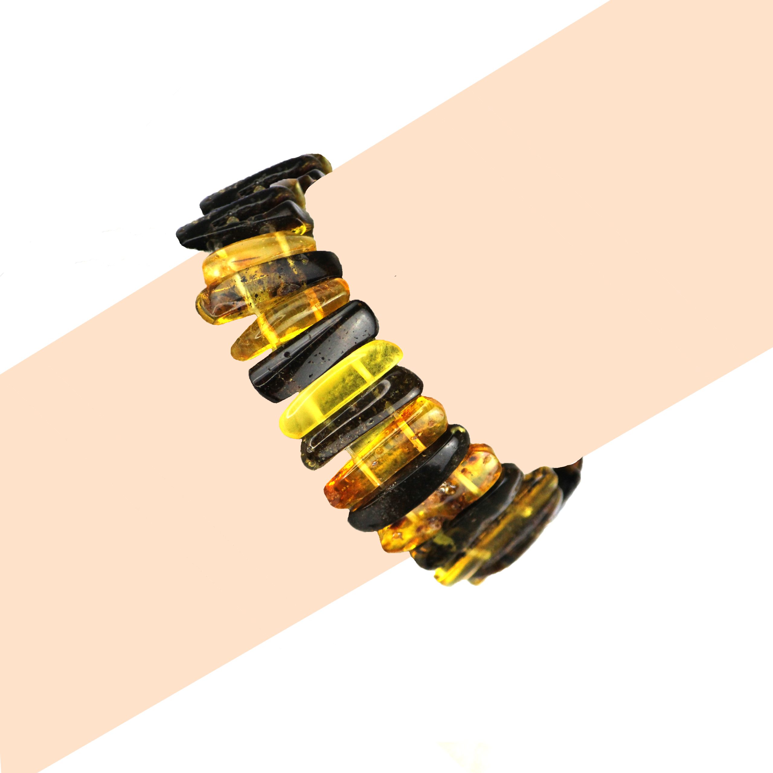 USA Handmade Unisex Bracelet Baltic amber KIZIMA