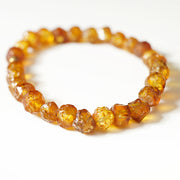 Bracelet fait main USA Ambre de la Baltique organique Cadeau KIZIMA
