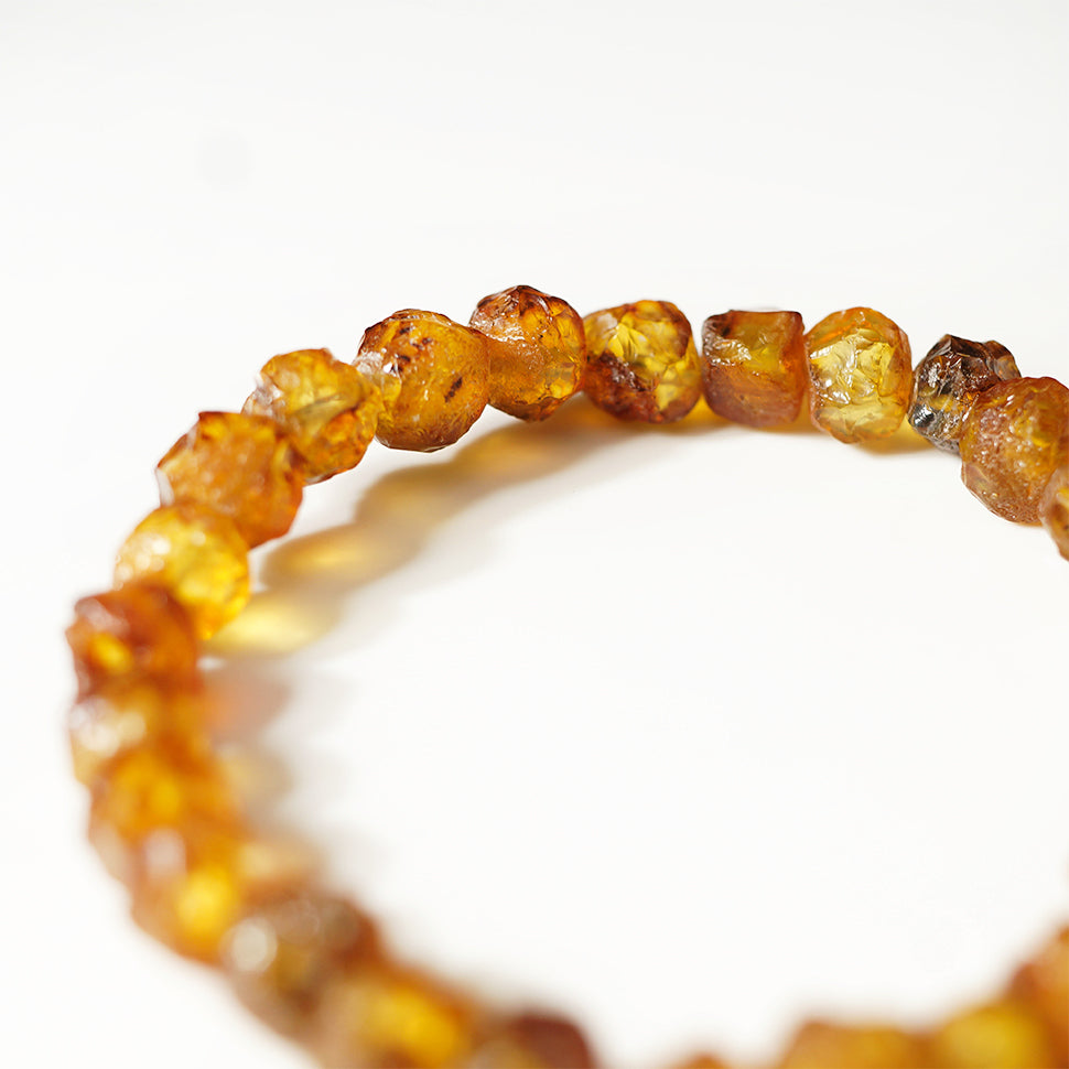 Bracelet fait main USA Ambre de la Baltique organique Cadeau KIZIMA