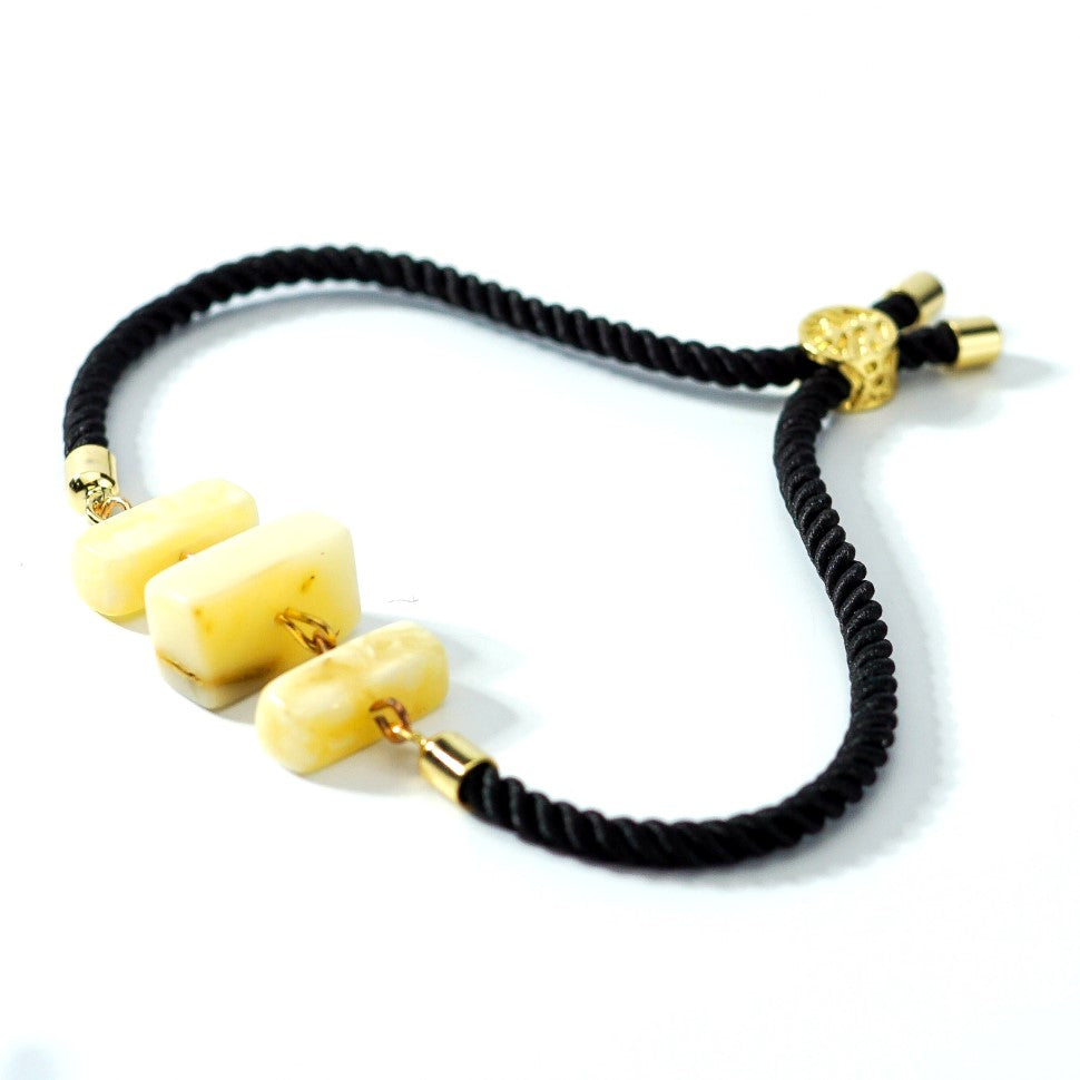 USA Bracelet fait main taille réglable ambre de la Baltique KIZIMA