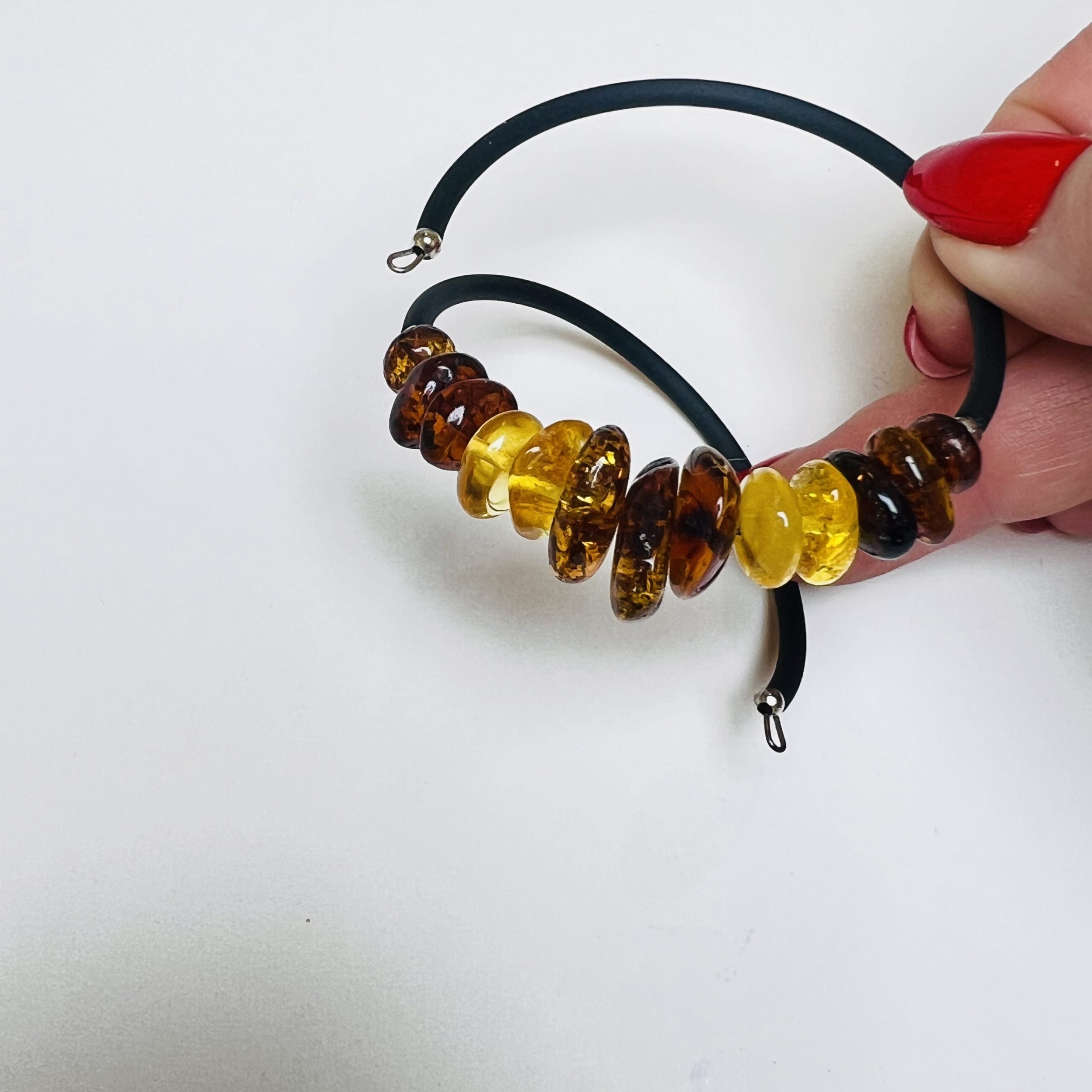 USA Bracelet en ambre réglable fait main Ambre de la Baltique KIZIMA