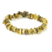 Bracelet fait main des États-Unis élastique Ambre naturel de la Baltique KIZIMA
