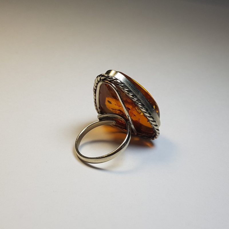 USA Ring Baltic Amber Handmade KIZIMA
