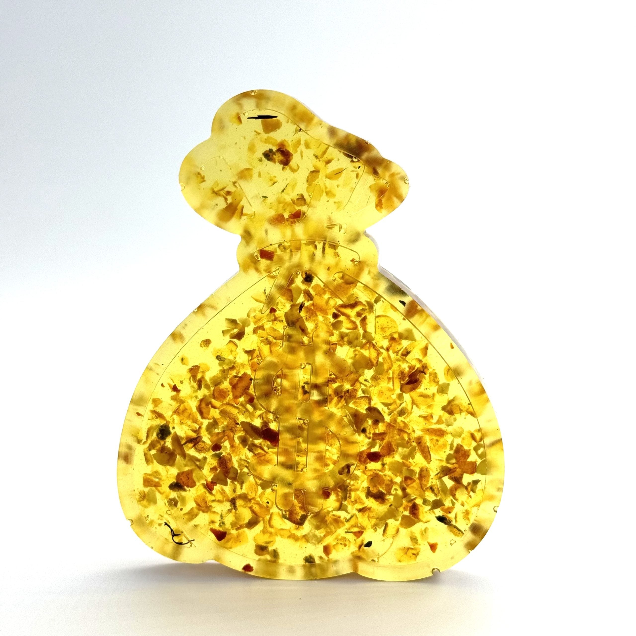 USA Handmade Figurine Amber money Bag Gift symbol of wealth a gift for Father's Day KIZIMA