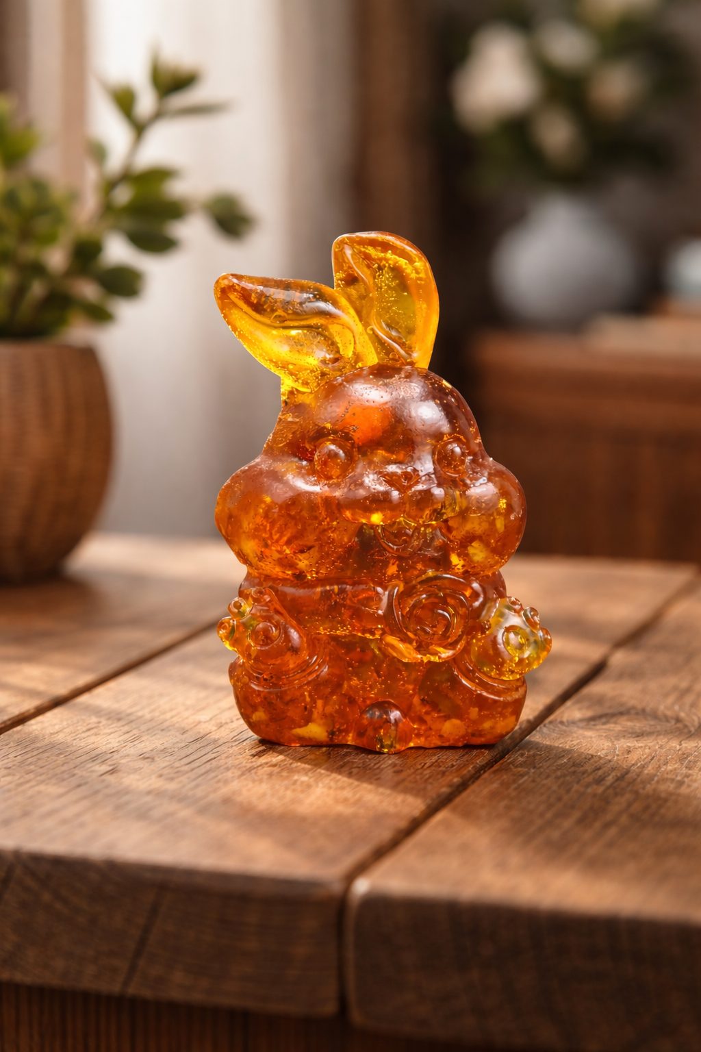 Figurine cadeau du lapin de Pâques