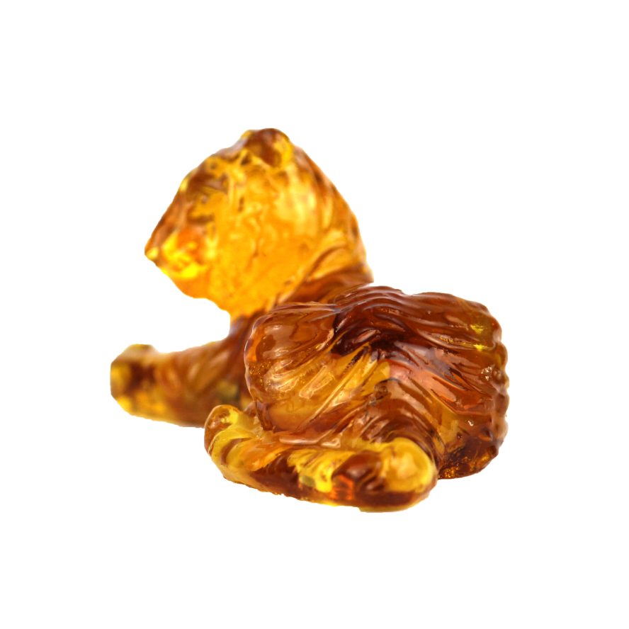 États-Unis Figurine de tigre faite à la main Décoration d'intérieur Ambre CADEAU KIZIMA