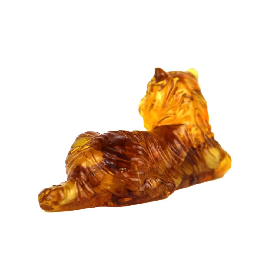 États-Unis Figurine de tigre faite à la main Décoration d'intérieur Ambre CADEAU KIZIMA