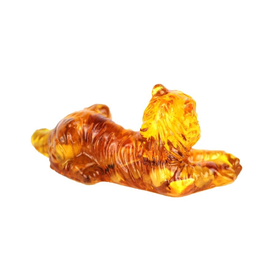États-Unis Figurine de tigre faite à la main Décoration d'intérieur Ambre CADEAU KIZIMA