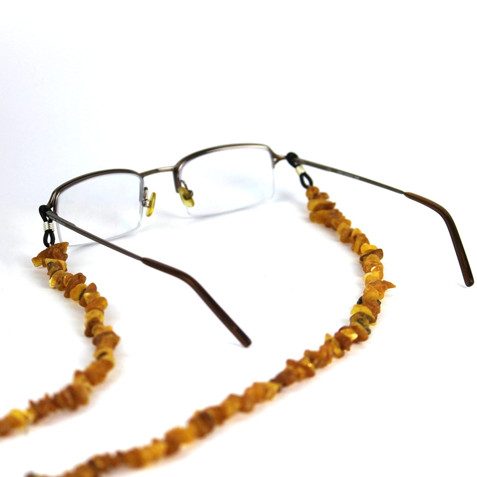 Eyeglass Chain – Natural Baltic Amber – KIZIMA USA